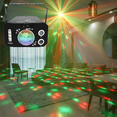 Remote Control Sound Activated USB Stage Party Light DJ Disco LED Ball Light - Picture 9 of 11
