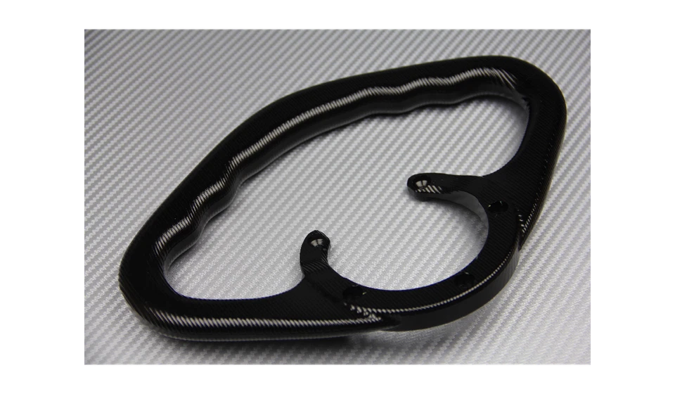 Manija del tanque de agarre de mano de pasajero color negro YAMAHA YZF R1 YZF-R1 2002-2003 Foto 2 de 4