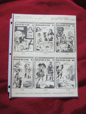 Eric Stanton, 1983 Supplement Catalog, Stanton Archives - RARE