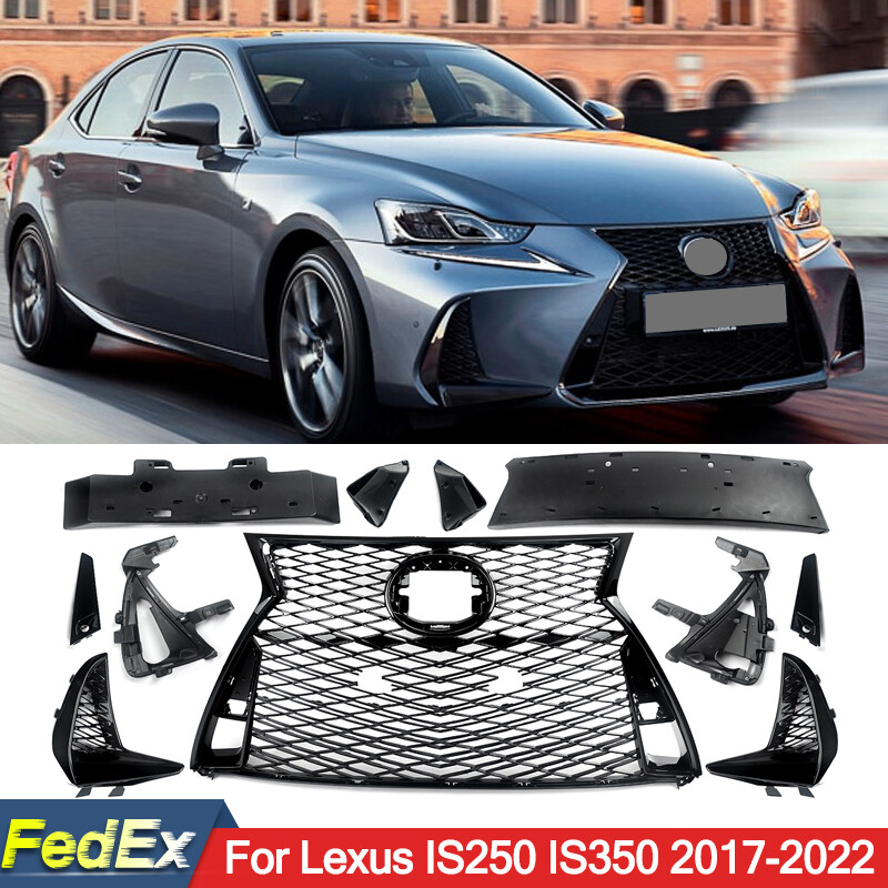 New Upgrade Front Grille For 2017+ Lexus IS200t IS250 IS350 F