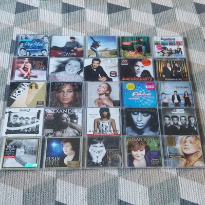 X Factor, Britain's Got Talent, Pop Idol, Pop Stars & Fame Academy Bundle. x 25