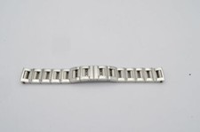 Bulgari Rettangolo Acciaio Bracciale 15MM Vintage Bellissima Condizioni