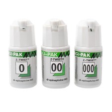 1 Bottle/2m Dental Gingival Retraction Knitted Cord Packing Size 000, 00, 0