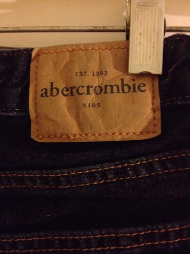 Abercrombie Kids Size 12 Blue Jeans Skinny Leg - Picture 5 of 9