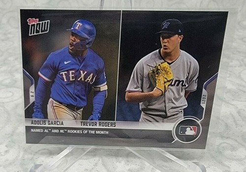 2021 Topps Now 298 Adolis García / Trevor Rogers