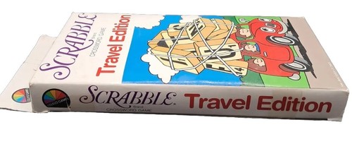 UNUSED VINTAGE SCRABBLE TRAVEL EDITION CROSSWORD GAME 1987 - Picture 4 of 6