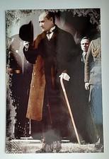 Mustafa Kemal ATATÜRK Bild Ayyıldız 20 x 30 cm Retro Ahşap Poster NEU 