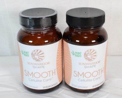 Pack of 2 Sunwarrior Shape Smooth Cellulite Care Plant Based EXP 8/25 New