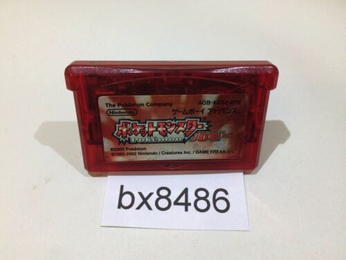 bx8486 Pokémon Rubis GameBoy Advance Japon - Photo 1/2