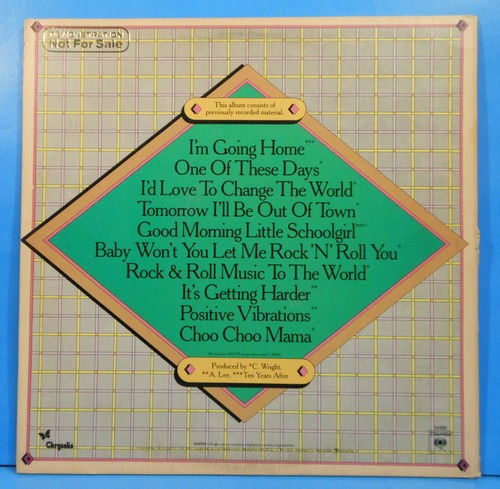 THE CLASSIC PERFORMANCES OF TEN YEARS AFTER LP PROMO GREAT CONDITION! VG+/VG+!! - Picture 2 of 5