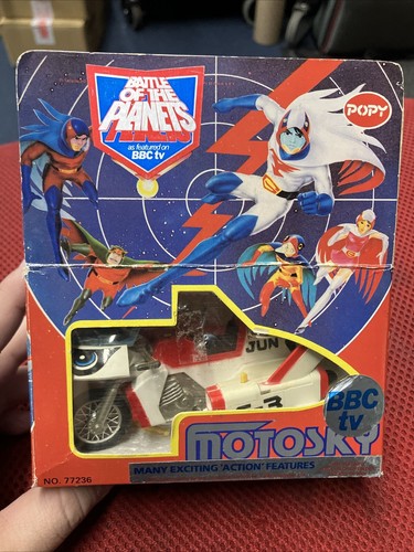 Popy Gatchaman Motosky Figure In Box BandaiItalia