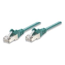 Intellinet Cavo di rete Patch in Rame Cat. 6 Verde UTP 1 mt