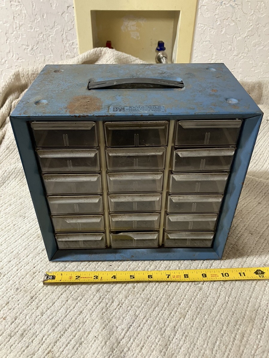 AKRO-MILS ヴィンテージ パーツキャビネット / アメリカ ストレージ