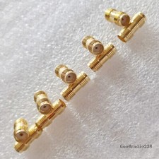 10PCS SMA Female to Female Jack RF Connector Adapter For Antenna Pigtail Cable