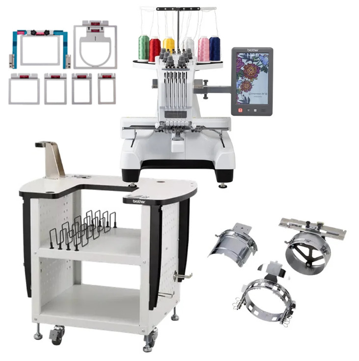 Machine Durkee + Cap Frame And Stand Bundle