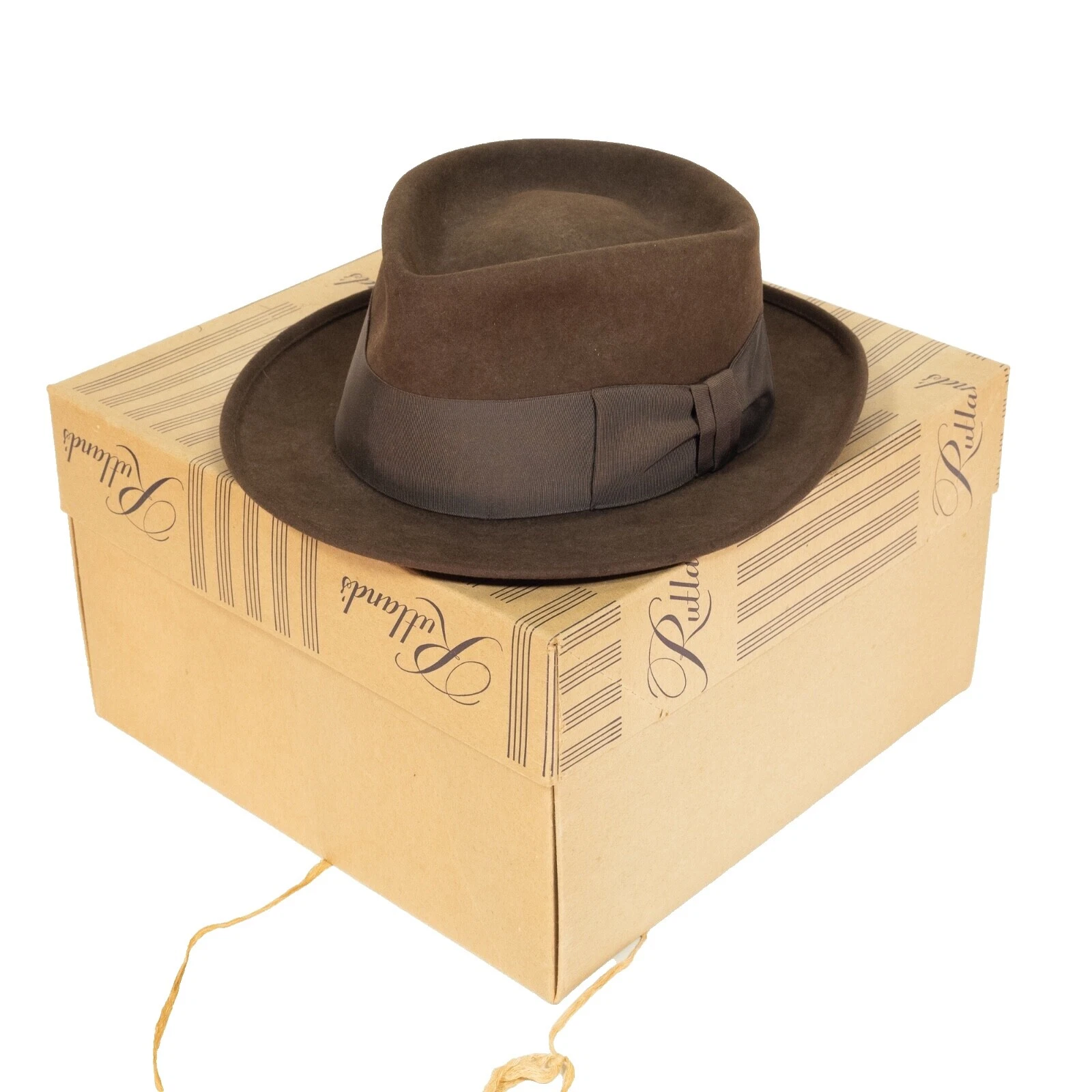 Hombre Sólido Piel Stetson Fedora