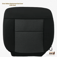 2004 2005 2006 Ford F150 FX4 Crew Cab Driver Side Bottom Cloth Seat Cover Black