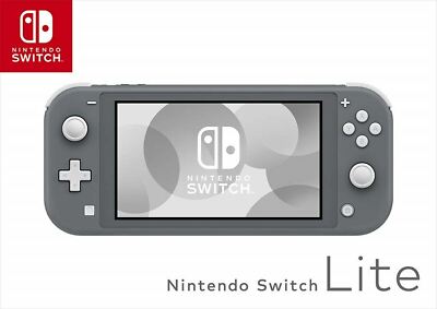 NEW Console Gray Portable Game Machine Nintendo Switch Lite from