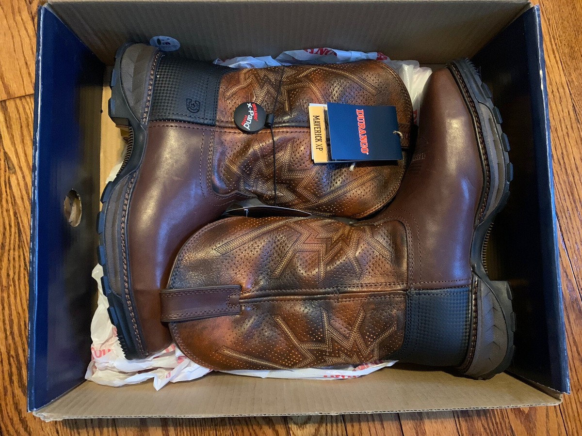 Durango Men's Maverick Xp Ventilated Western Work Boot Square Toe