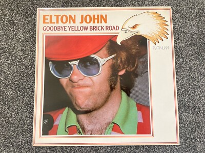 Nr Mint ELTON JOHN German Import Goodbye Yellow Brick Road Greatest Hits BRLP14