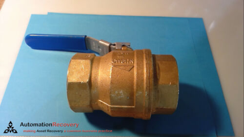 RUB CW617N2" BRASS BALL VALVE, FEMALE, SIZE: 2", NEW* #264205