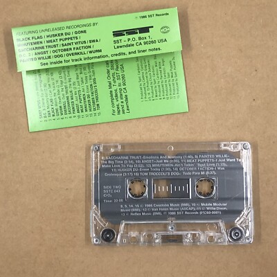 【WORLD CLASS PUNK】VA Cassette Tape BLASTING CONCEPT Cassette Tape 80s Punk Hardcore BLACK FLAG HUSKER