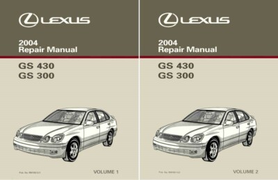 2004 Lexus GS 300, GS 430 Factory Shop Service Manual | eBay