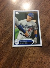 2012 Topps #486 Jerry Sands,  Dodgers   nm  ib