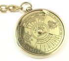 Vintage 1987-2036 Brass Perpetual 50 Year Revolving Calendar | Desk Paper Weight — photo 2