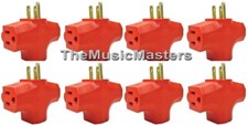  8 Grounded 3-Way Electric Adapter 3 Outlet AC Wall Plug Triple Power Splitter