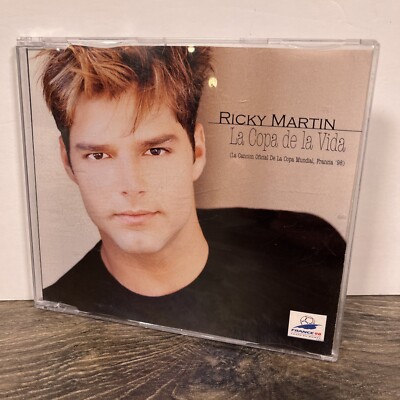 Ricky Martin - The Cup Of Life - 5 Track CD Single World Cup 1998