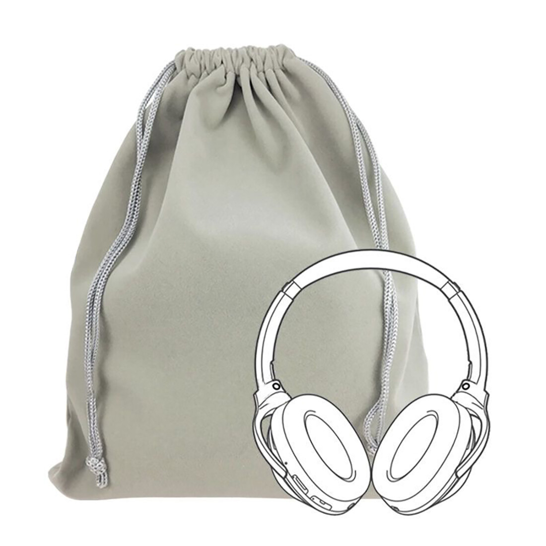 Portable Headphone Carrying Case Pouch Sleeve for Sony MDR Portable Headphone Carrying Case Pouch Sleeve for Sony MDR