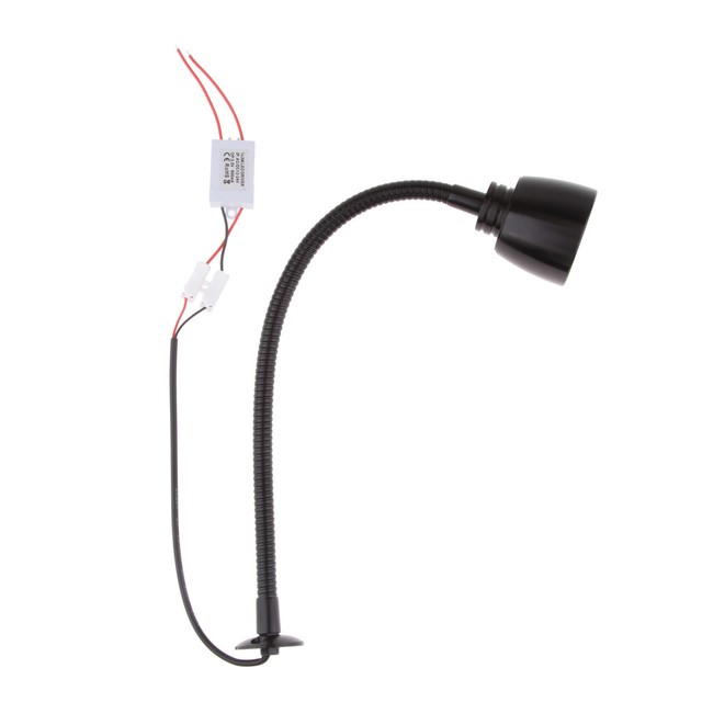2W 6000K Wall Mounted Reading Light Flexible Gooseneck LED ...