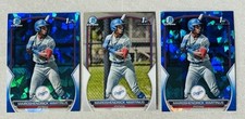 Mairoshendrick Martinis 1st 2023 Bowman Chrome Sapphire Refractor Base Lot 3