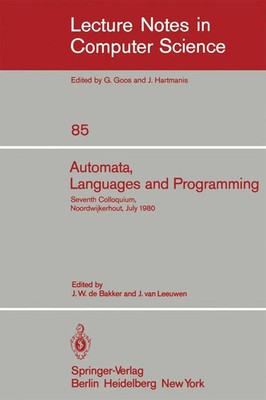 J. W. De Bakker (u. a.) | Automata, Languages and Programming | Taschenbuch | x