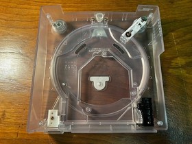 DREAMCAST OFFICIAL CRYSTAL CASE - GMS 002 - UNUSED - RARE - CLEAR SHELL OEM