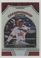 2022 Panini Prizm Championship Stage Silver Prizm Juan Soto #CS-7 a3q