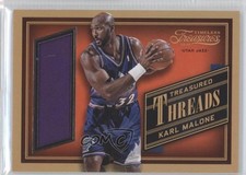 2013-14 Panini Timeless Treasures Treasured Threads Karl Malone #11 HOF 9ih