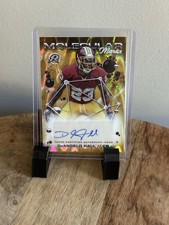 2024 Topps Resurgence Deangelo Hall Gold Molecular Marks Auto 50/50 #MM-DH