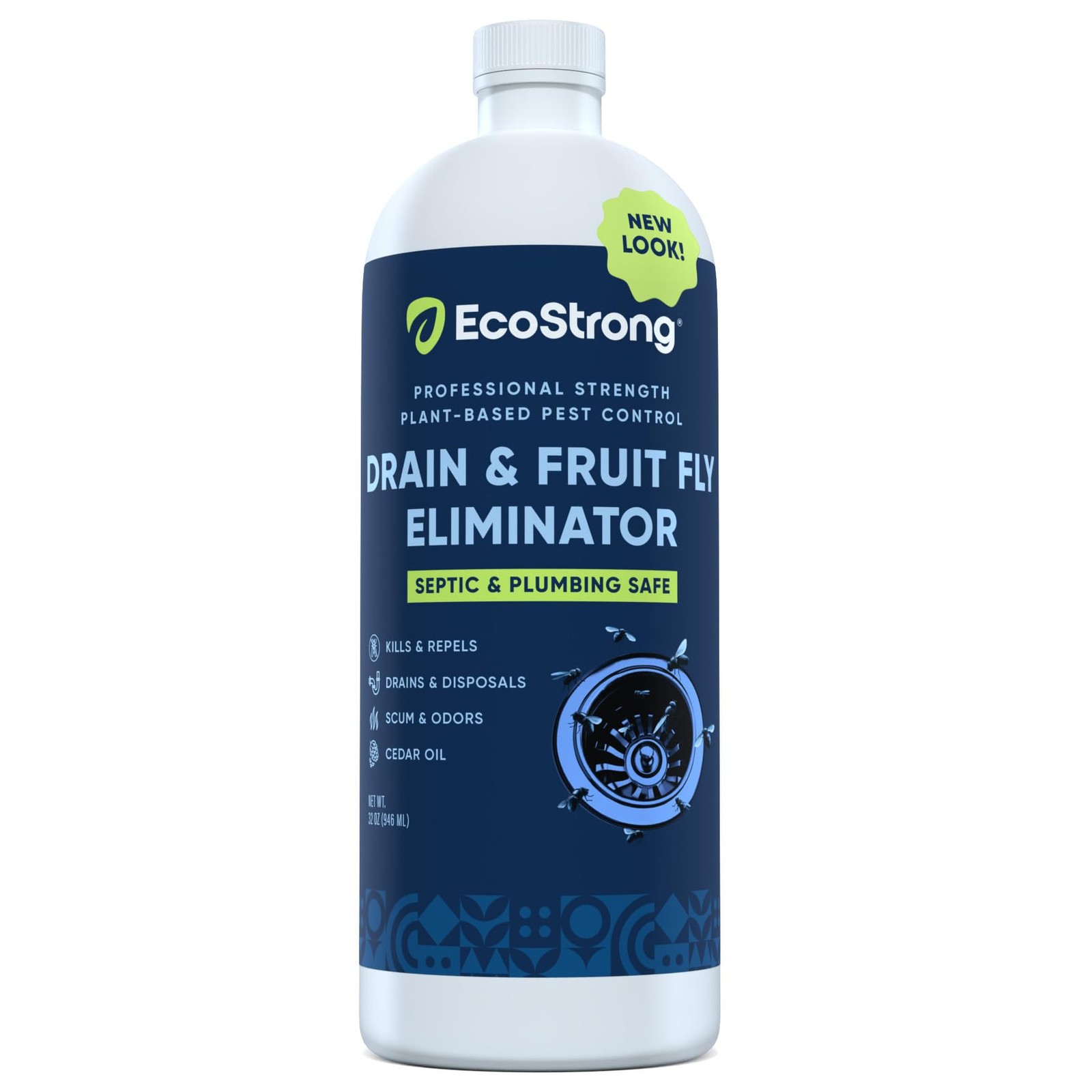 Fruit Fly Drain Treatment Drain Fly Eliminator All Natural Eliminates Gnats