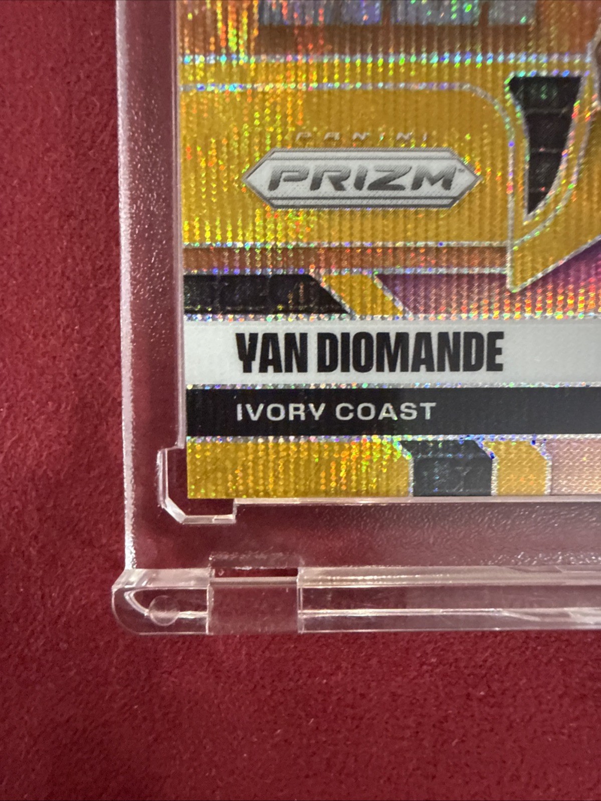 2026 PANINI PRIZM FIFA WORLD CUP 2026 NEW ERA 18 YAN DIOMANDE GOLD WAVE /10 view 2