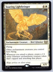 Soaring Lightbringer #11 Commander: Duskmourn: House of Horror MTG Rare