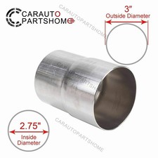 2 34 2.75 Id To 3 Od Exhaust Component To Pipe Adapter Reducer