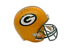 BRETT FAVRE Signed Packers Full Size Helmet SPEED ALTERNATE BAS COA AUTO
