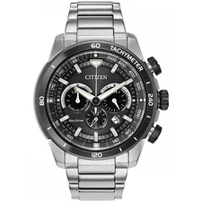 Citizen Men's Ecosphere Eco-Drive Black Dial Watch - CA4150-67E