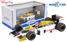 Model Car Group Williams FW11 #5 Canon Honda F1 GP 1986 Nigel Mansell 1:18