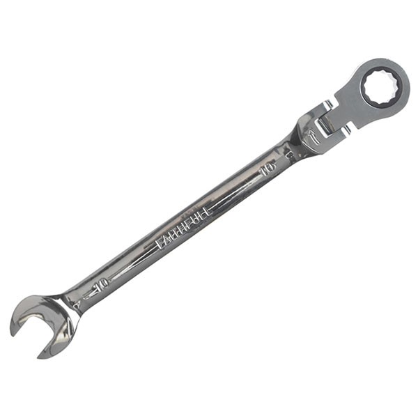 Faithfull Ratchet Combination Spanner Flex Head CV 11mm