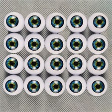 Reborn Dolls Acrylic Eyes Half Round Eyeballs for BJD OOAK Baby Dolls  Kits DIY