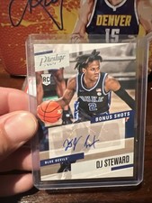 2021-22 Panini Chronicles Draft Picks Prestige Bonus Shots Signatures DJ Steward