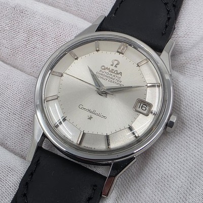 1963 Omega Constellation Vintage PIE PAN 168.005 Stainless Steel Excellent